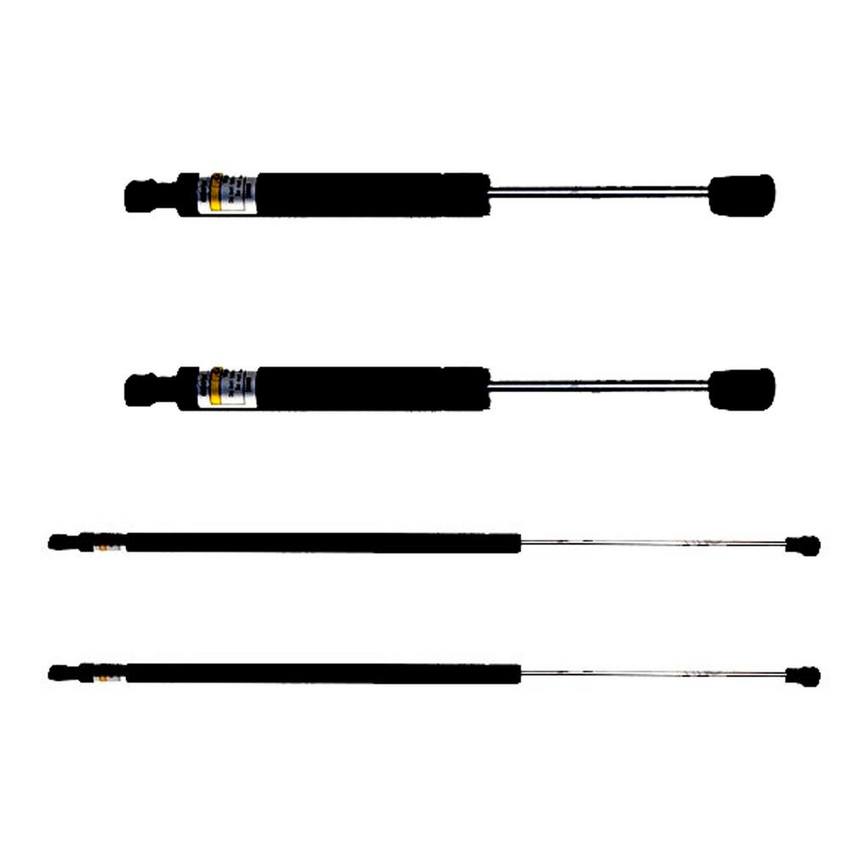 BMW Hatch and Hood Lift Support Kit - Front and Rear - Lesjofors 4013650KIT